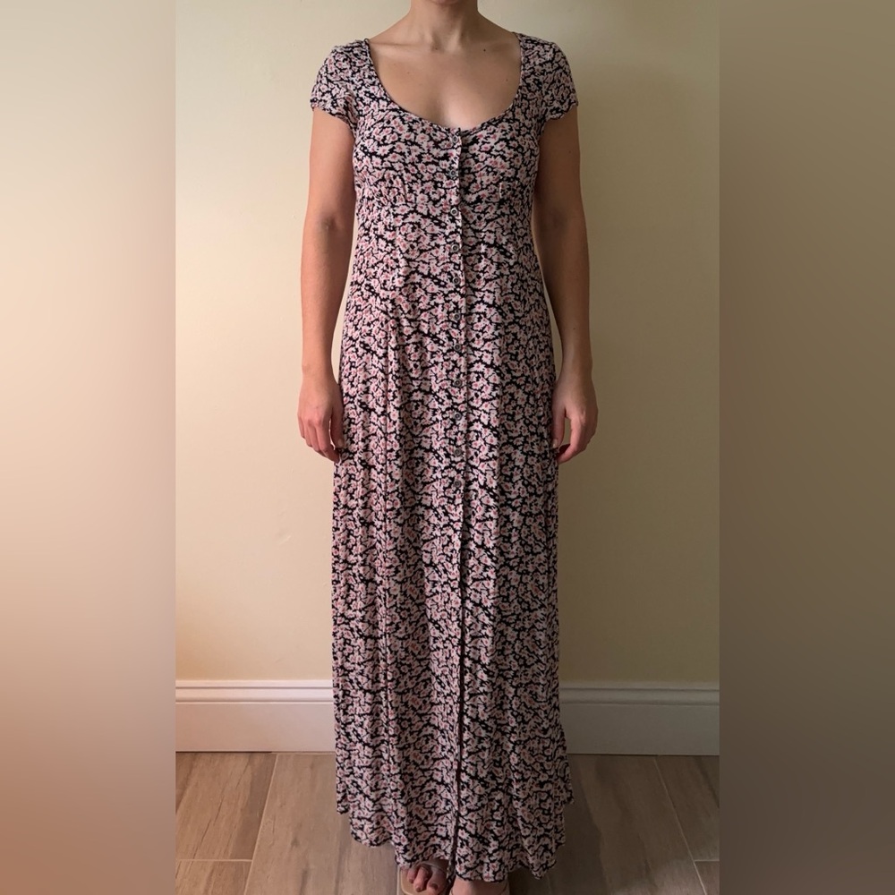 Floral Maxi Dress Size XS